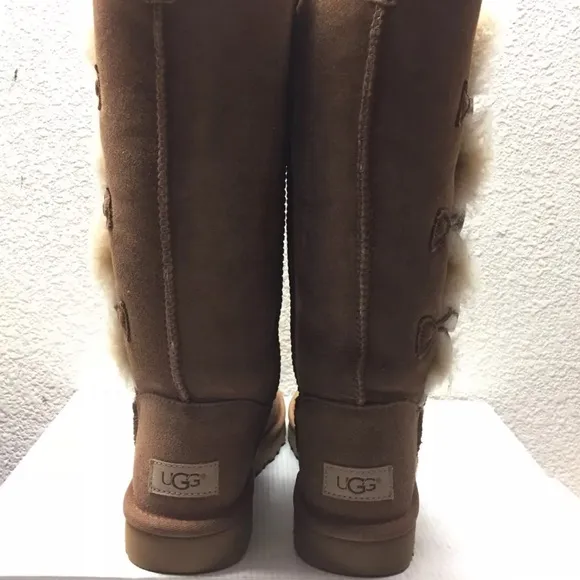 UGG Bailey Button II TALL CHESTNUT WATER RESISTANT boots