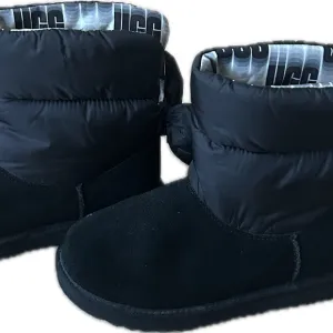 UGG Black Ankle Boots with Water-Resistant Finish