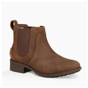 UGG Bonham II Water-Resistant Leather Chelsea/Gore Bootie size 9