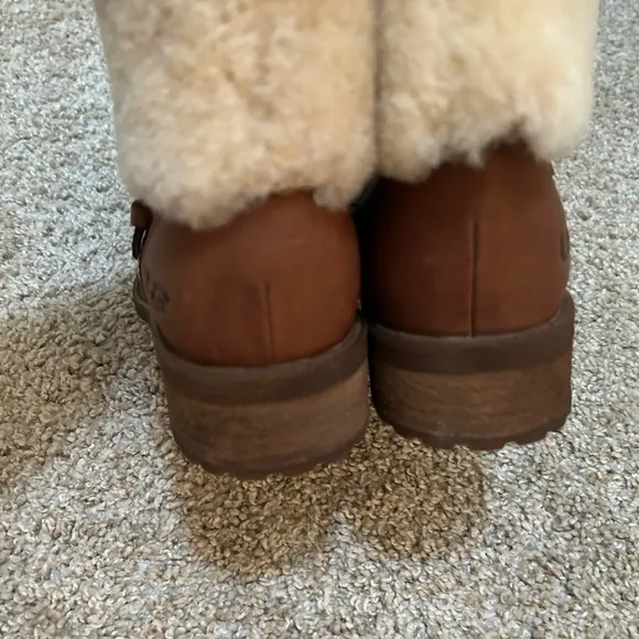 UGG Chyler Sheepskin Cuff Boots
