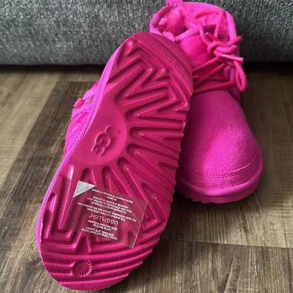 UGG Kids PINK BOOTS' Neumel II LTA Water Resistant Boots NEW