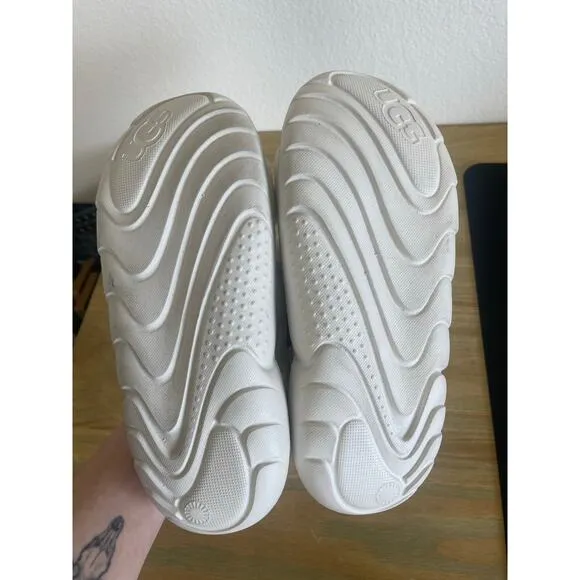 Ugg LA Alto Sport Sandal White SugarSole Platform Comfort Womens Size 7.5 NWOT