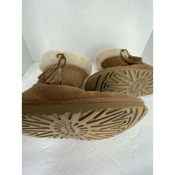 UGG PLUMDALE CUFF SHORT BOOTS WATER RESISTANT 3