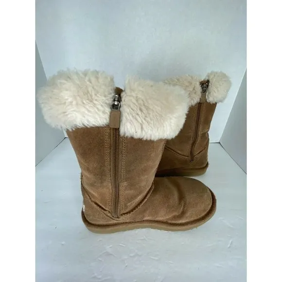 UGG PLUMDALE CUFF SHORT BOOTS WATER RESISTANT 3