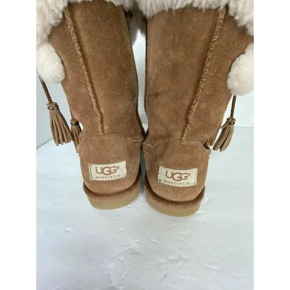 UGG PLUMDALE CUFF SHORT BOOTS WATER RESISTANT 3