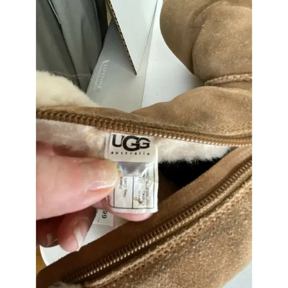 UGG PLUMDALE CUFF SHORT BOOTS WATER RESISTANT 3