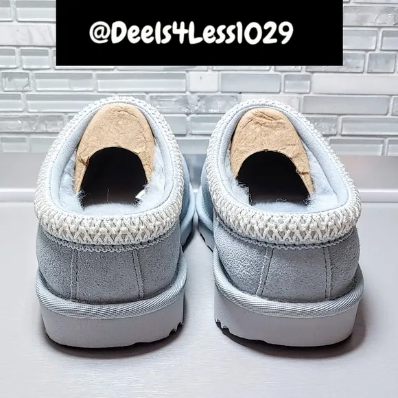 UGG Tasman II Slipper Slide Kids Size 4/Womens 6 Sea Foam Blue