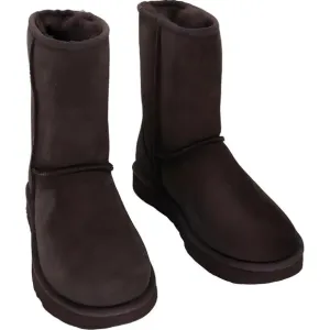 UGG Women's Classic Short II Boots - Stylish Comfort in Brown, Size 7