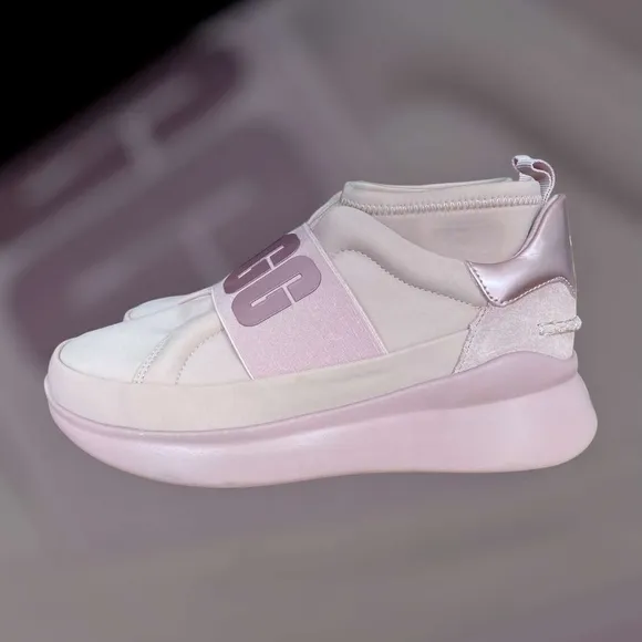 UGG Women's Pink Slip-On Sneakers