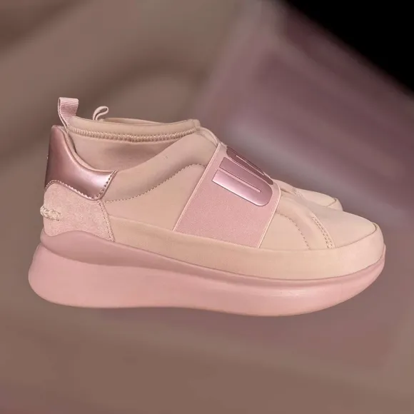 UGG Women's Pink Slip-On Sneakers