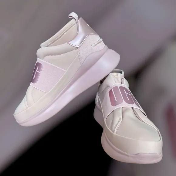 UGG Women's Pink Slip-On Sneakers