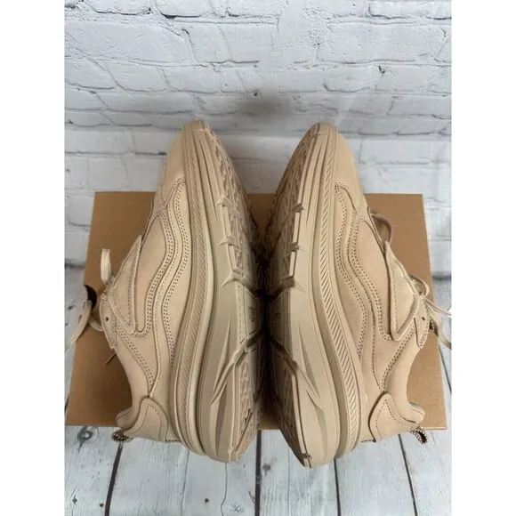UGG beige nubuck sneakers shoes size 9.5 NEW