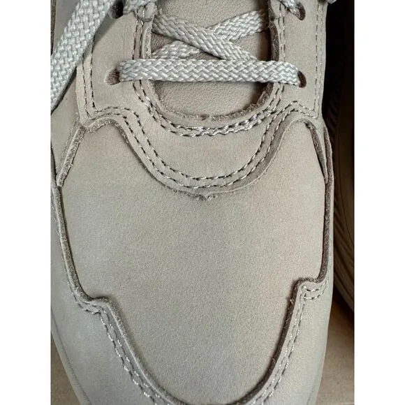 UGG beige nubuck sneakers shoes size 9.5 NEW