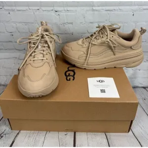 UGG beige nubuck sneakers shoes size 9.5 NEW