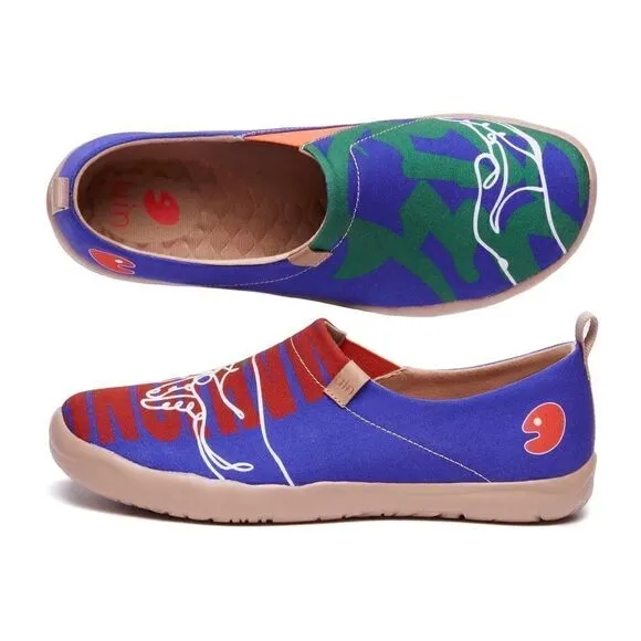 UIN Men's Walking Shoes Slip On Loafers (Mahjong Toledo)