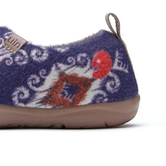 UIN Women's Walking Shoes Slip On Casual Sneaker Toledo (Tribal Pattern)