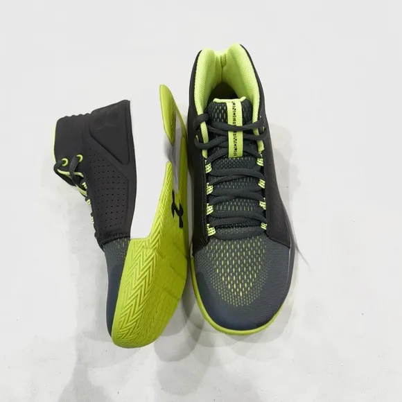 UNDER ARMOUR 3020428-103 BGS TORCH MID CHILDREN SNEAKERS COLOR GREY/NEON