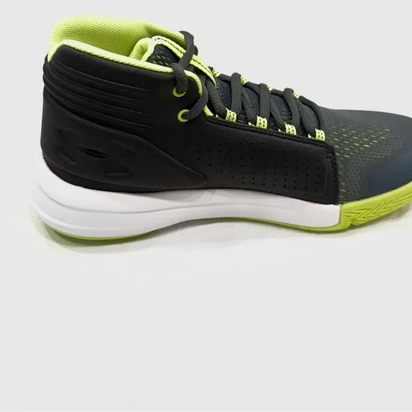 UNDER ARMOUR 3020428-103 BGS TORCH MID CHILDREN SNEAKERS COLOR GREY/NEON
