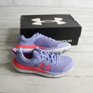 Under Armour Girl's Athletic Sneakers Youth Shoe Size 6 6Y Lace Up Casual