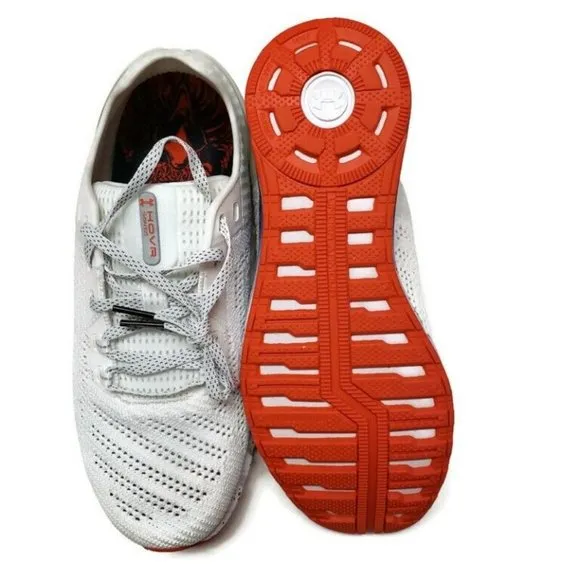Under Armour HOVR Sonic Auburn Tigers Running Sneakers Shoes White Mens 8.5