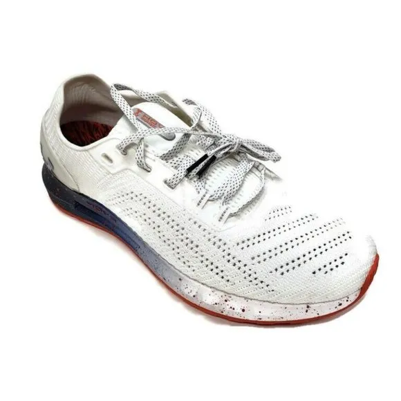 Under Armour HOVR Sonic Auburn Tigers Running Sneakers Shoes White Mens 8.5