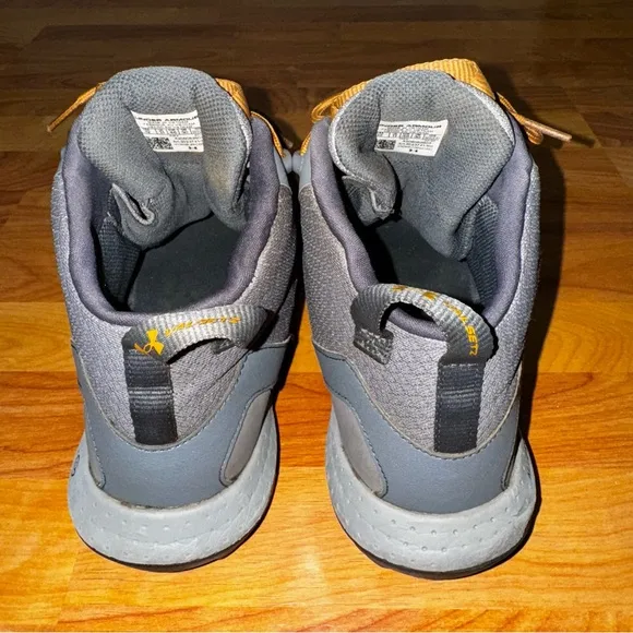 UNDER ARMOUR MENS GRAY Micro G® Valsetz Mid Tactical Boot 3023741-100 Men’s 12