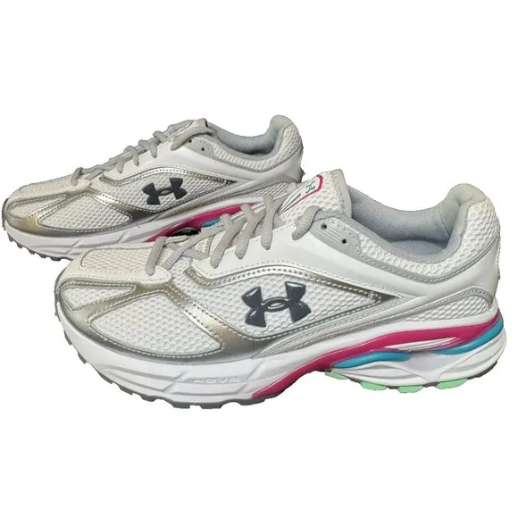 Under Armour Mens Size 8 White HOVR Apparition Training Sneaker Womens 9.5