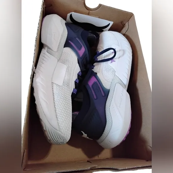 Under Armour Project Rock 5 Disrupt Sneakers Womens 9.5 Comfy Sporty Gorpcore