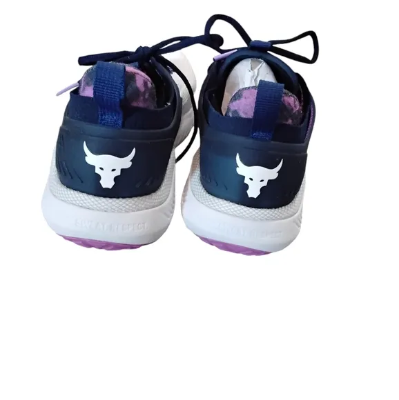 Under Armour Project Rock 5 Disrupt Sneakers Womens 9.5 Comfy Sporty Gorpcore