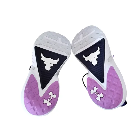 Under Armour Project Rock 5 Disrupt Sneakers Womens 9.5 Comfy Sporty Gorpcore