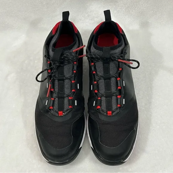 Under Armour Tempo Sport 2 Black Red Golf Cleats Shoes 3000215-001 Men’s Size 10