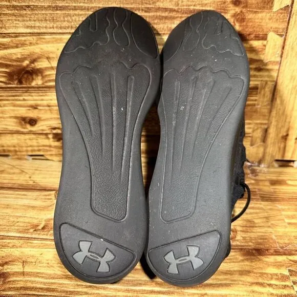 UNDER ARMOUR Mens Running Shoes Sneakers - Black - Men's Size 10