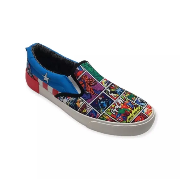 Universal Marvel Super Hero Ground Up Slip On Shoes size 10 [Men] Women [12]