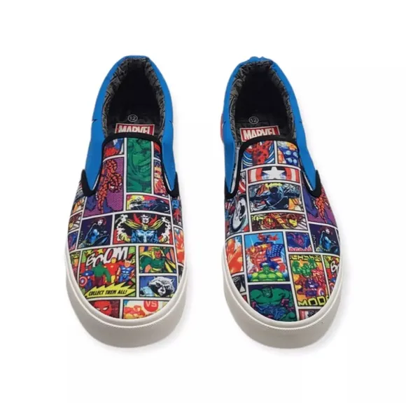 Universal Marvel Super Hero Ground Up Slip On Shoes size 10 [Men] Women [12]