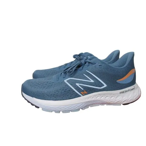 Used New Balance Men Running Shoe - Spring Tide/Orange/Morning Fog, 10