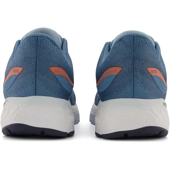 Used New Balance Men Running Shoe - Spring Tide/Orange/Morning Fog, 10
