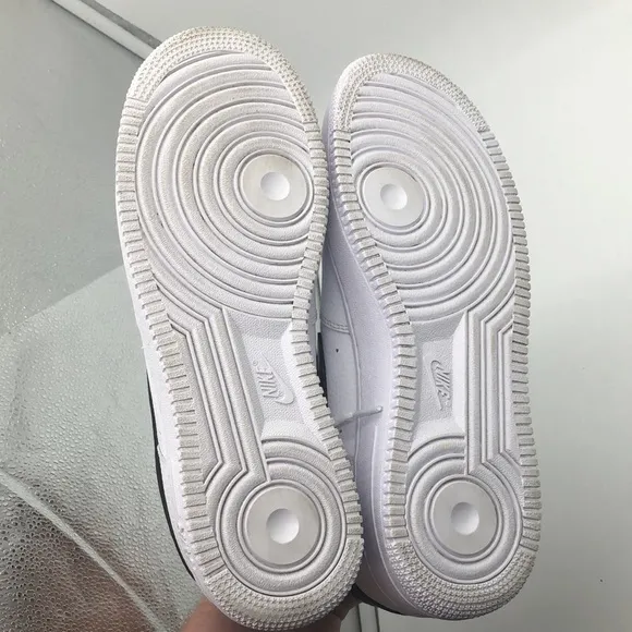 Used Nike Air Force 1 Men's Sneakers Shoes White/Black CT2302-100
