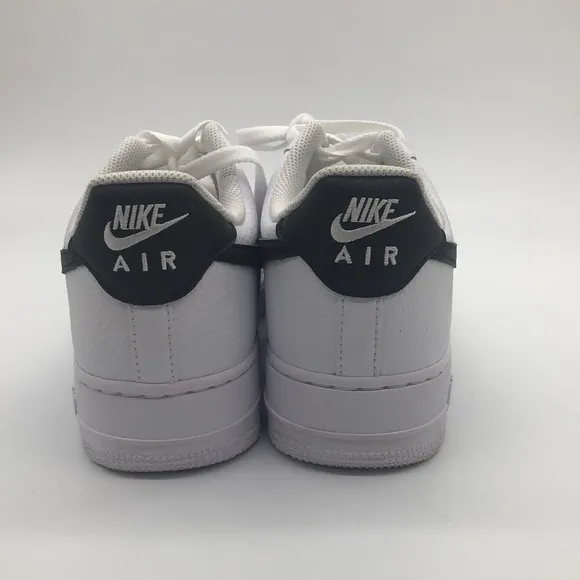 Used Nike Air Force 1 Men's Sneakers Shoes White/Black CT2302-100