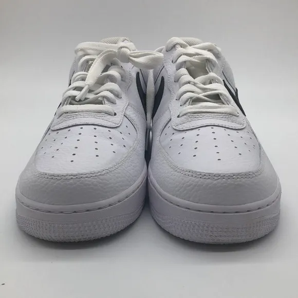Used Nike Air Force 1 Men's Sneakers Shoes White/Black CT2302-100