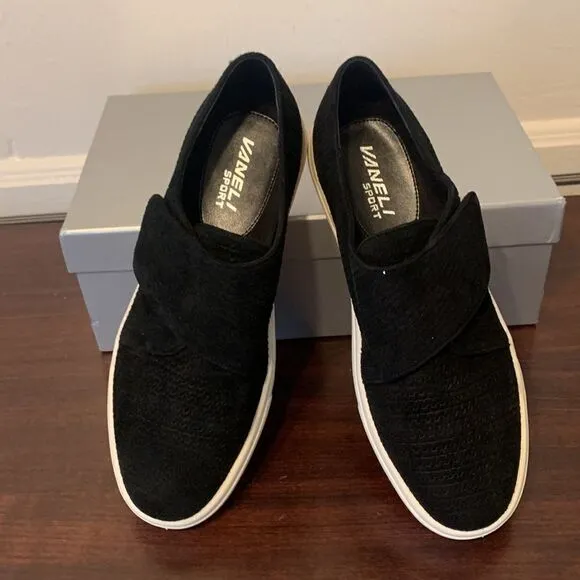 VANELi oberon leather upper and lining slip on sneaker size 7,5 new