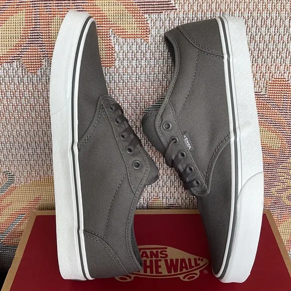 Vans Atwood Men’s (Canvas) Pewter/WhiteVN000TUY4WVNew