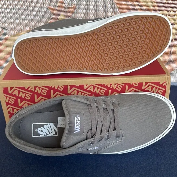 Vans Atwood Men’s (Canvas) Pewter/WhiteVN000TUY4WVNew