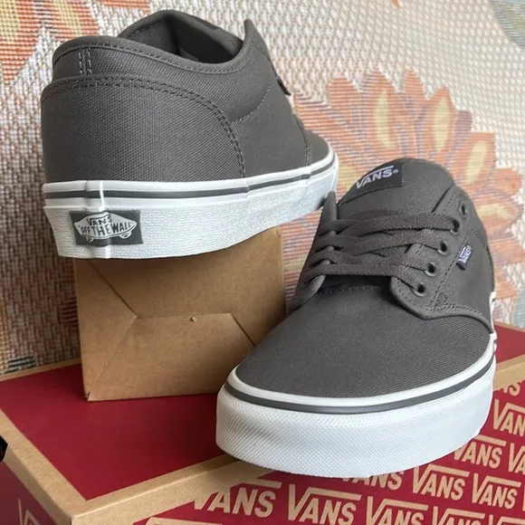 Vans Atwood Men’s (Canvas) Pewter/WhiteVN000TUY4WVNew
