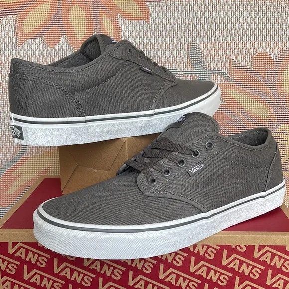 Vans Atwood Men’s (Canvas) Pewter/WhiteVN000TUY4WVNew