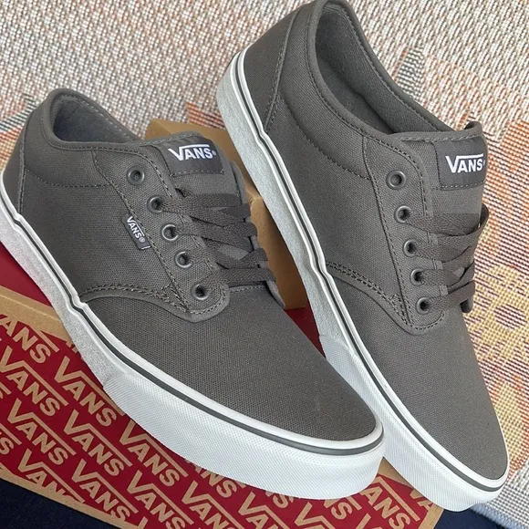 Vans Atwood Men’s (Canvas) Pewter/WhiteVN000TUY4WVNew