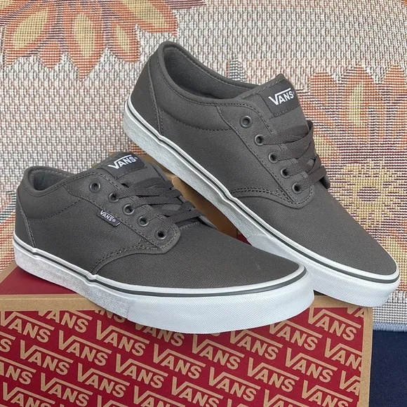 Vans Atwood Men’s (Canvas) Pewter/WhiteVN000TUY4WVNew