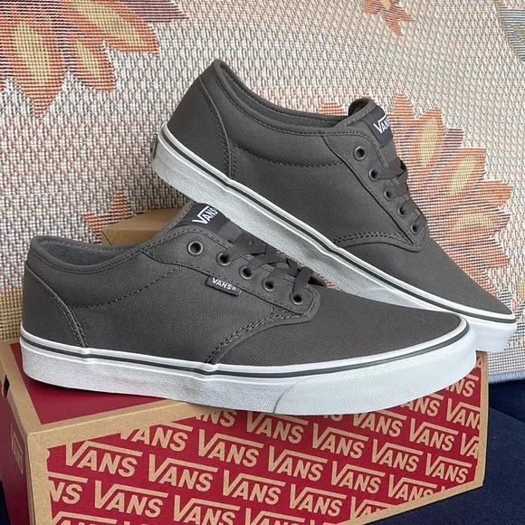 Vans Atwood Men’s (Canvas) Pewter/WhiteVN000TUY4WVNew