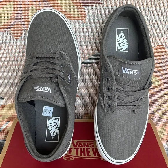 Vans Atwood Men’s (Canvas) Pewter/WhiteVN000TUY4WVNew