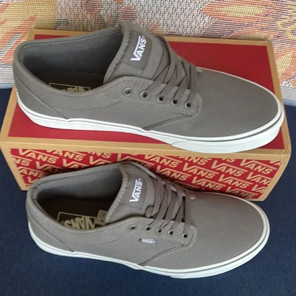 Vans Atwood Men’s (Canvas) Pewter/WhiteVN000TUY4WVNew