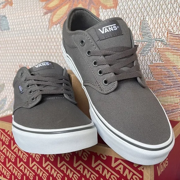 Vans Atwood Men’s (Canvas) Pewter/WhiteVN000TUY4WVNew